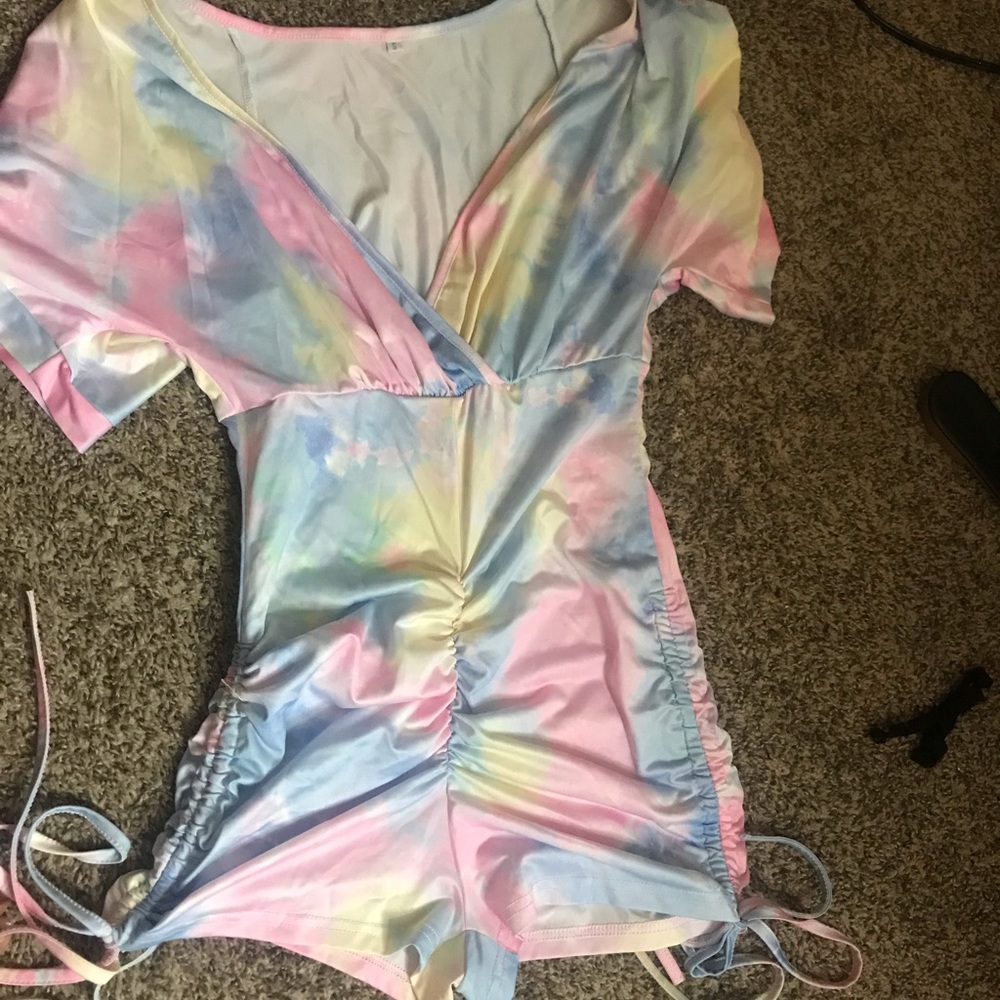 Tie dye romper